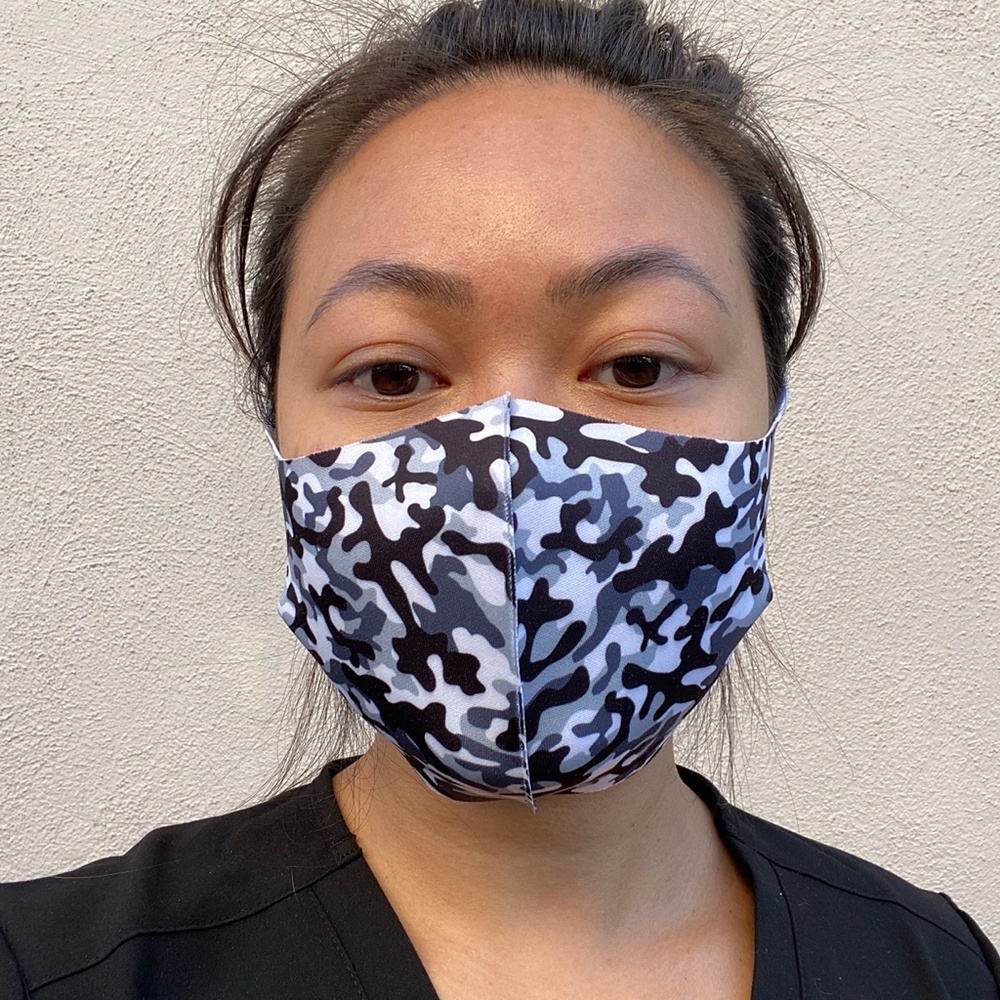 Fashionable Dust Proof Breathable Camouflage Mask